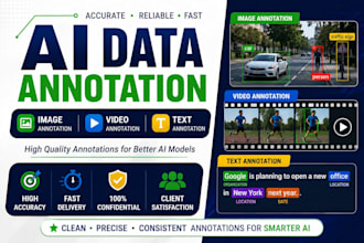 do image video text  and language annotation for ai data labeling