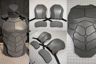 weapon pepakura cosplay weapon eva foam pattern foam prop template pepakura file