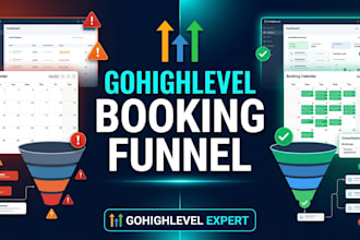 build gohighlevel consultation funnel and booking system