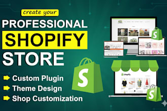 build profitable shopify store design, one product   website builder dropshippin