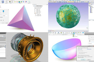 do mechanical cad, engineering moldflows drawings for 3d printing or prototyping