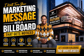 turn your marketing message into a billboard that gets noticed