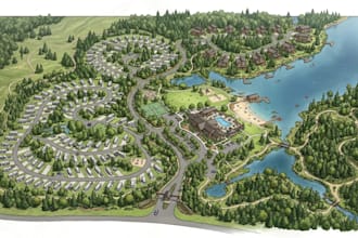 draw rv park master plans and site layout maps
