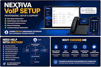set up your nextiva account, phones and call routing