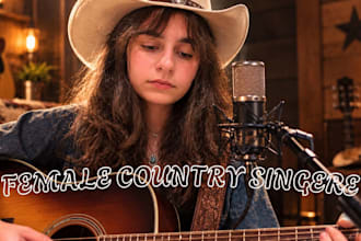 sing your country song as a female country singer