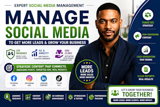 manage social media for life insurance disability insurance aba clinic marketing