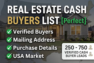 find cash buyers for real estate investors and wholesalers