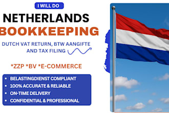 do netherlands bookkeeping, dutch vat return, btw aangifte tax filing accounting