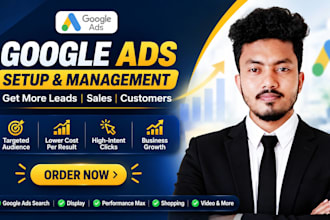 create high converting google ads PPC campaigns for lead generation