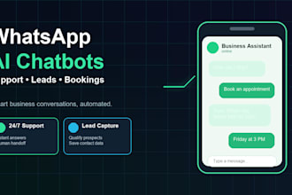 build whatsapp ai chatbots for your business