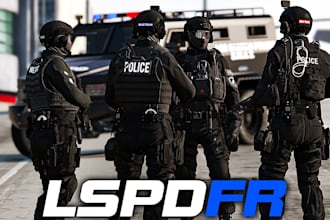 create professional lspdfr setup with realistic police uniforms