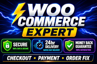 fix woocommerce checkout, payment and order issues fast