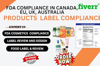check and review your product label to meet fda, eu, australian compliance