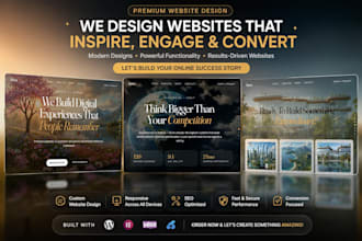 premium cinematic scrolling website for your brand