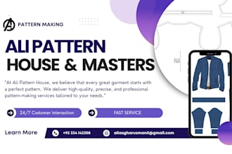 make a pattern house