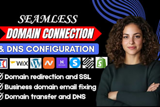 connect domain to website, transfer, or fix subdomain dns