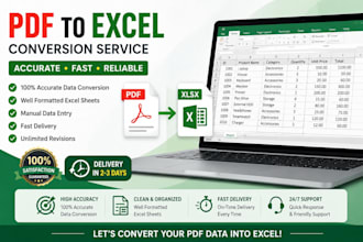 convert PDF to excel spreadsheet accurately