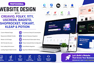 design creavio folky 11ty urcreen bagisto shoprocket yokart kleap potion website