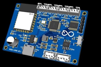 do esp32 pcb design, stm32 pcb , schematic design, pcb layout and circuit design