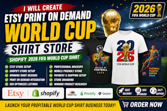 do esty print on demand world cup shirt shopify 2026 fifa world cup shirt