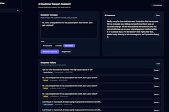 build an ai chatbot or customer support agent for your website