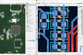 design pcb board schematics, pcb layout, kicad pcb design, hardware design