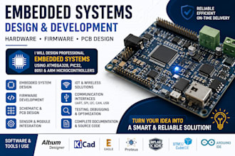 design embedded systems using atmega328, pic32, 8051 and arm microcontrollers