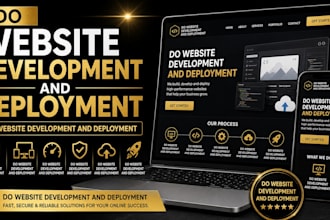 do website development and deployment