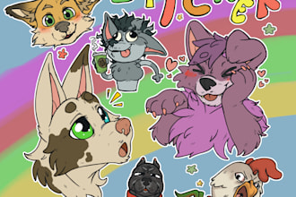 draw stickers of your oc