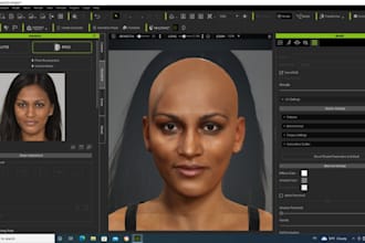 custom 3d vtuber avatar model rigging for cc4, iclone 8, vrm, vseeface, animaze