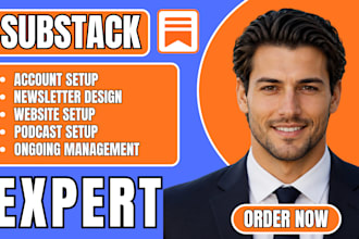 setup substack setup manage  substack post management substack newsletter design