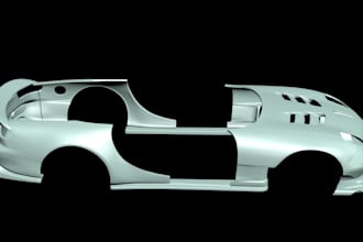 do body kit design, bumper, fender, side skirt, diffuser, splitter, widebody cad