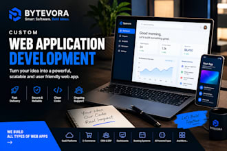 build a custom ai web application, ai full stack web app or ai  saas platform