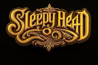 design awesome steampunk themed logo for you