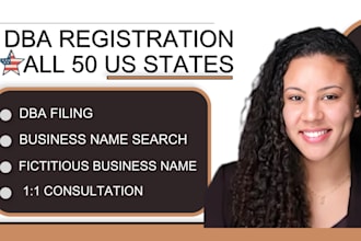 file dba, business name search, and fictitious business name registration