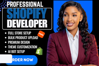 shopify website redesign, clone, revamp shopify store design and redesign store