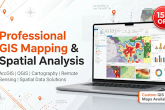 spatial analysis and gis mapping in arcgis, qgis and gis maps