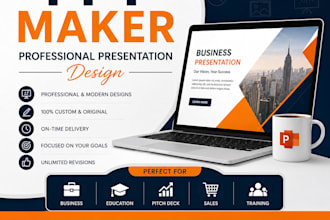 create professional powerpoint presentations and pitch decks