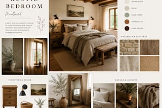 create a custom interior moodboard for your space