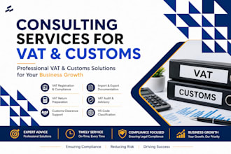 provide vat registration and customs consulting for bangladesh businesses