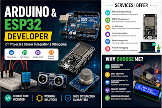 develop arduino projects and microsoft excel,presentations
