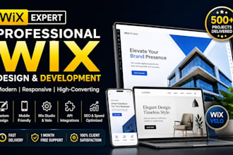 do custom websites on wix studio with API integeration, figma to wix
