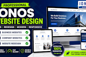ionos website, ionos website design, ionos website redesign, ionos, ionos SEO