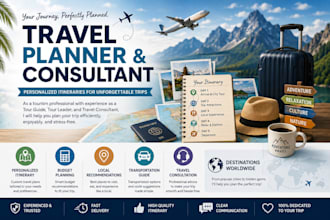 create a personalized travel itinerary and trip plan