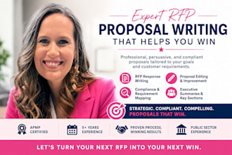 write a professional rfp response for bid submission