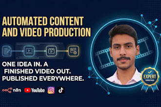 automate ai content creation and video production using n8n