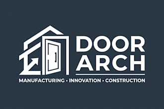 design a professional door logo for door manufacturers, home brands
