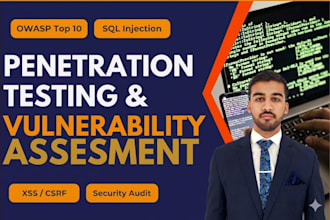 perform vulnerability assessment and penetration testing