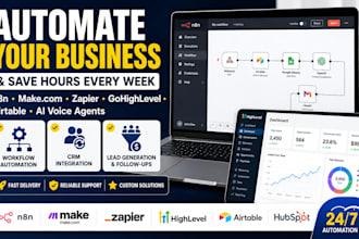 makecom gohighlevel airtable vapi n8n zapier ai voice automation