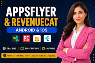 integrate appsflyer revenuecat and facebook sdk in your flutter app